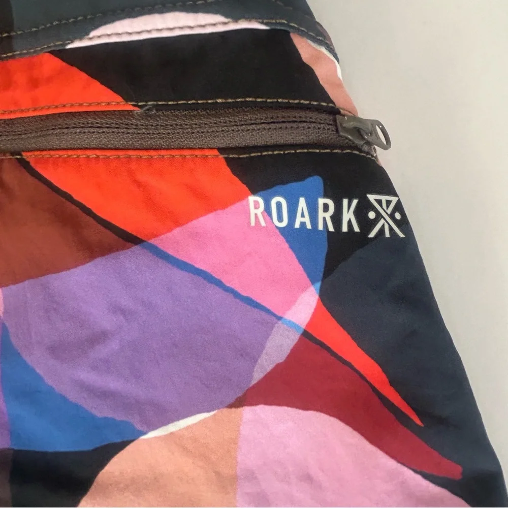 Roark Boatman Board Shorts Mens 32 Surf Swim Trunks Multicolor RB399 NWT NEW